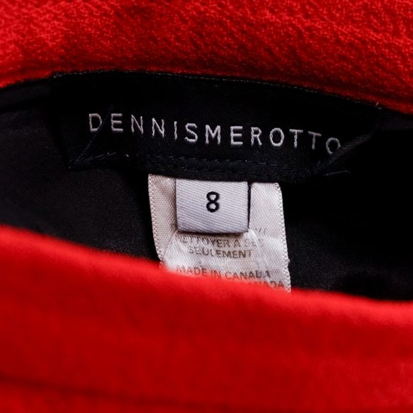 Dennis Merotto Crepe Wool Skirt - Picture 4 of 7